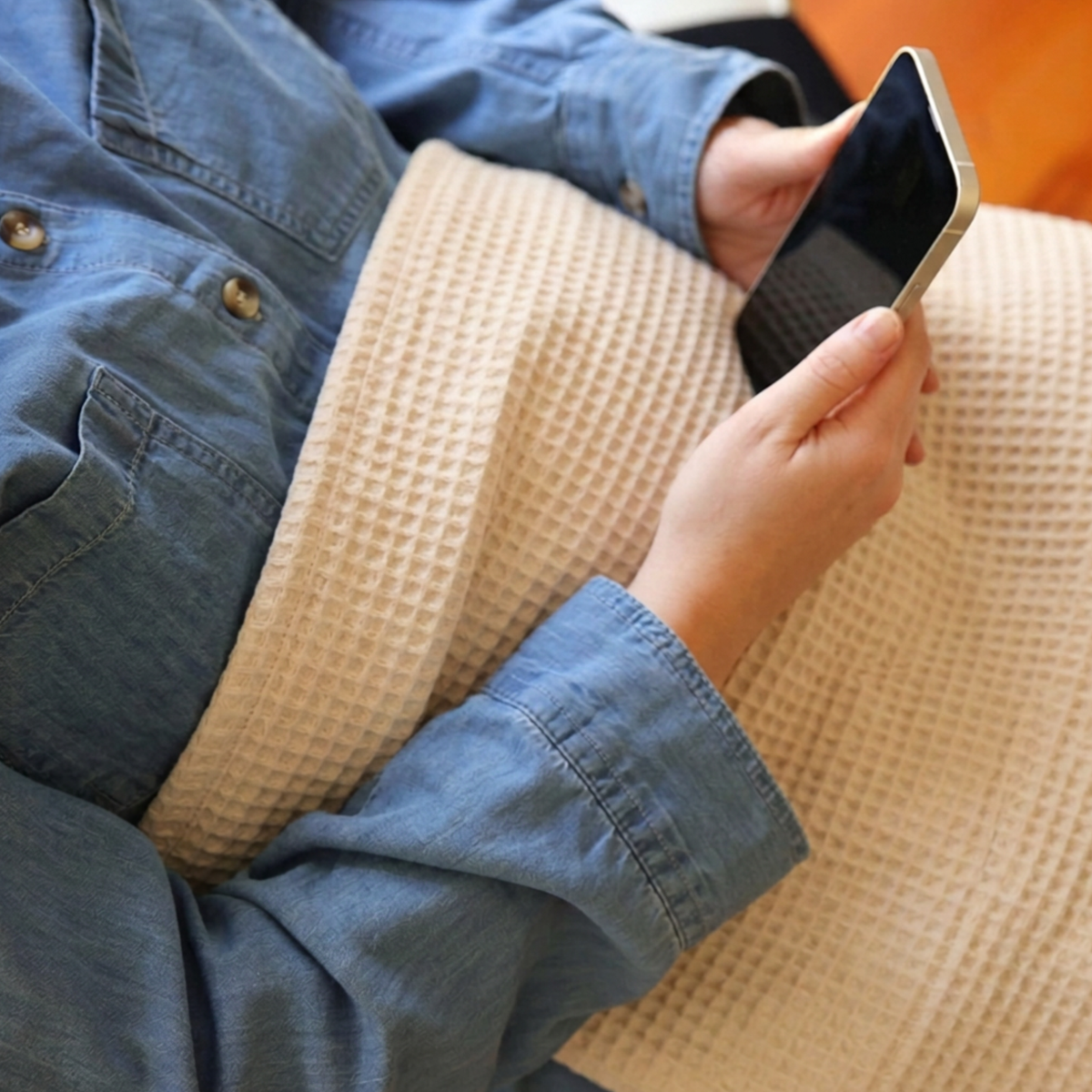 Lap Shield Blanket - Organic Cotton (Medium)